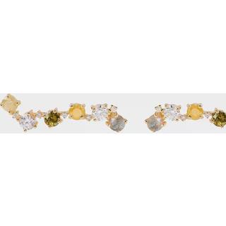 PDPAOLA April Øreringe 18 kt. Forgyldt Sølv AR01-560-U - Dame - 925 Sterling Silver