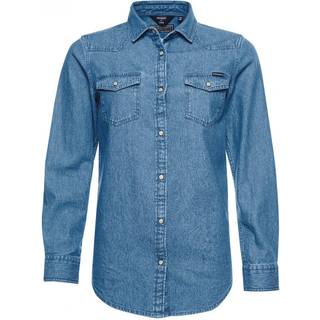 Superdry Klassisk denimskjorte i westernstil