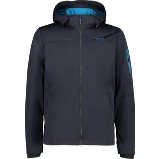 CMP Jacket Zip Hood Light Softshell Softshelljakke Herrer størrelse 48 farve sort