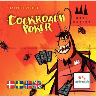 Cockroach poker spil (På lager i varehus)