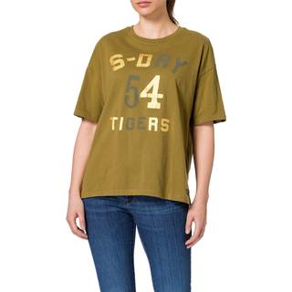 Superdry Militærinspireret Narrative T-shirt med firkantet snit