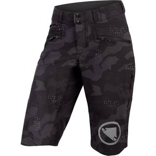 Endura SingleTrack Short II Til Kvinder Sort/Camo - Størrelse Medium