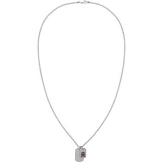 Tommy Hilfiger Monogram Tag Halskæde Rustfrit Stål 2790465 - Herre - Stainless Steel