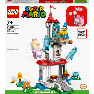 LEGO Super Mario 71407 Peach-kattedragt og frosttårn – udvidelsessæt