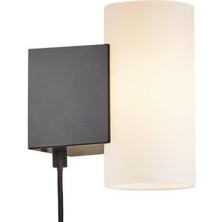 Mona LED-væglampe, kan dæmpes, sort