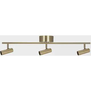 Globen Lighting Hubble 3 Long plafond Børstet messing