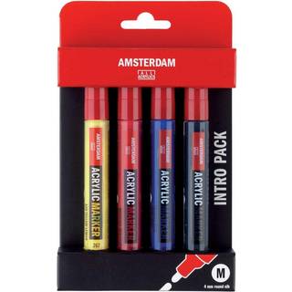 Acrylic Marker Set Basis 4 Stück - Mehrfarbig