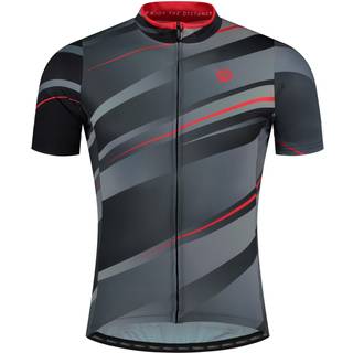 Rogelli Cykeltrøje SS Buzz Herre Grey/Red