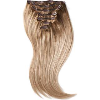 Rapunzel of Sweden Classic Clip-ins Straight / Medium Volume / 7 pieces 50 cm Brown Ash Blonde Balayage B5.1/7.6