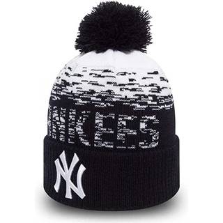 New Era New York Yankees Bobble Blue Cuff Beanie Hat newera adult unisex Blue newera adult unisex Blue newera adult unisex Blue newera adult unisex Bl - One Size