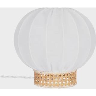 Bordlampe Yokohama, 30 cm., hvid/natur