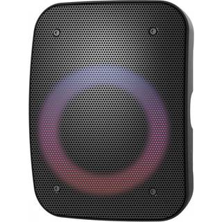 PLATINET Karaoke Højttaler 20W m. LED-lys - Sort