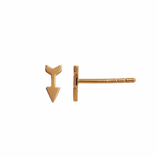 Stine A ørestik - 1006 Petit Love Arrow guldbelagt