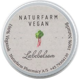 Naturfarm Lipbalm Rabarber - 10 ml.