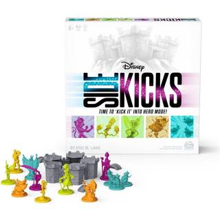 Disney Sidekicks Cooperative Strategy Board Game med brugerdefinerede skulpturerede tal for familier voksne og b?rn i alderen 8 ?r og opefter