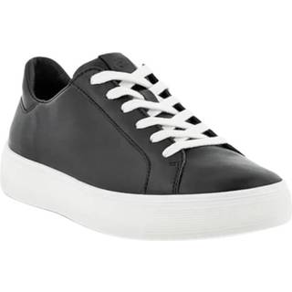 ECCO Street Tray W - Sneakers i læder til damer - Sort - Size: 38 (UK 5-5.5)