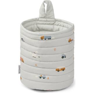 Liewood Vehicles/dove Blue Mix Quiltet Kurv Faye