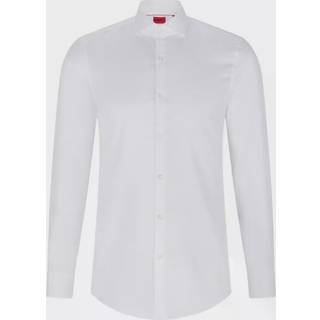 HUGO Herren Hemd weiß Slim Fit