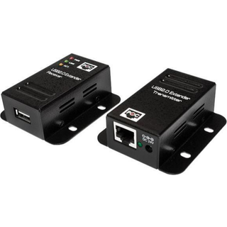 LOGILINK USB 2.0 Cat.5 Extender bis zu 50m 1-port, POE