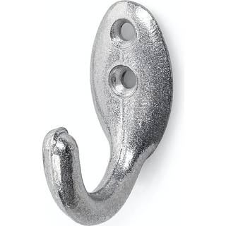 Habo 27219 Tøj krog Aluminium, pakke med 2 stk