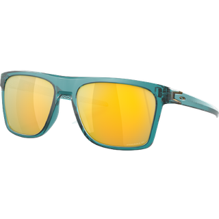 Oakley Mand OO9100 LEFFINGWELL 910006 Solbriller O_matter Blå Guld Firkantet Polariseret Prizm