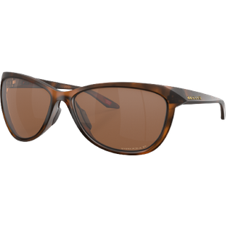 Oakley Kvinde OO9222 PASQUE 922203 Solbriller O_matter Brun Brun Rund Polariseret Prizm