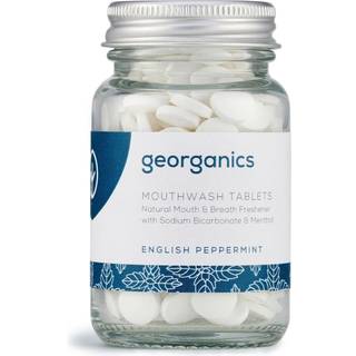 Naturlig Mundskyl Tabletter Georganics English Peppermint 180 stk.
