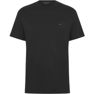 MK Cotton Crewneck T-Shirt - Black - Michael Kors