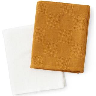 Audo Copenhagen Papilio Viskestykke Ochre 2-Pack