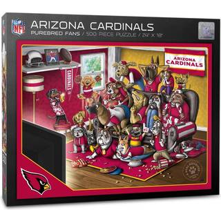 Youthefan NFL Arizona Cardinals Purebred fans 500 pc puslespil - en rigtig neglebiter