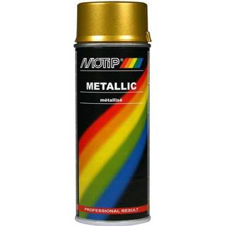 Guld metallic effekt spraymaling Motip Lak 04047 400ML