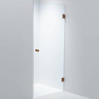 Brusedør Duschbyggarna Swing DesignH 900 Klart Glas/Kobber