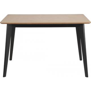 Roxby spisebord | Eg og sort | L:120 B:80 H:76 cm