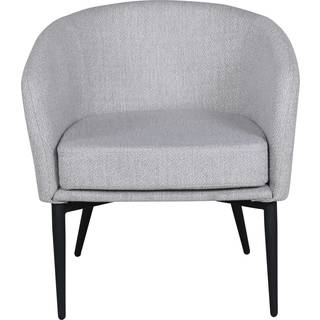 Venture Design Fluffy lænestol Grå/sort