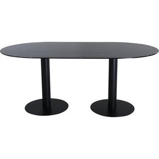 Pillan Ovalt spisebord - Sort