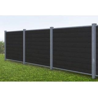 Wimex komposithegn, 1 fag 140x180 koksgrå Classic Fur m/monteringstilbehør