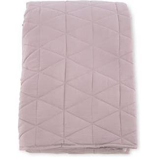 Nilla sengetæppe 260x260cm rosa.