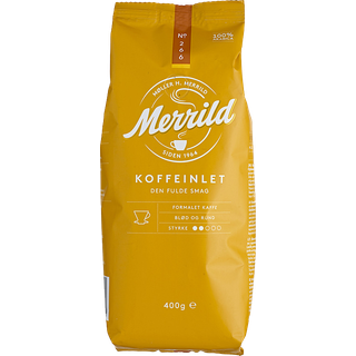 16 x Merrild Koffeinlet formalet kaffe 400g
