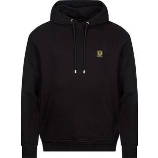 Belstaff Logo Pullover Hoodie Black