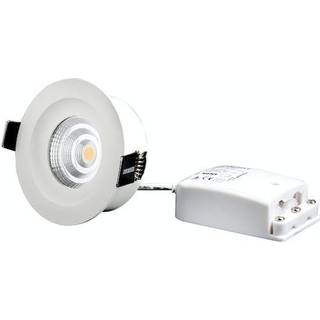 Designlight Q-3MW Downlight med fører, 3000 K, fast