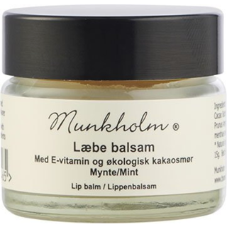 Munkholm læbepomade med Kakaosmør og Mynte 15 ml