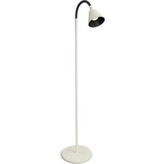 Relief Gulvlampe - Perle Hvid/Mat Sort - Herstal