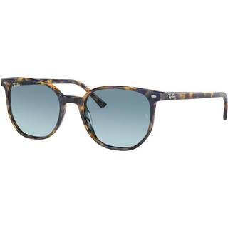 Ray - Ban Unisex RB2197 ELLIOT 13563M Solbriller Acetat Skildpadde Blå Firkantet Normal Skygge