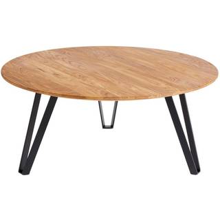 Muubs Space Sofabord Ø90 Natural Olieret Eg