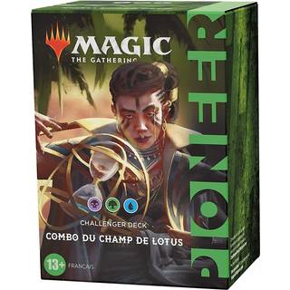 Magi: The Gathering Pioneer Challenger Deck 2021-Lotus Field Combo (Black-Green-Blue) 13+ ?r
