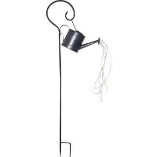 Starhandel - Solcellebelysning - Solcelle -dekoration Dew Drop Water Can - Zink - 80 cm