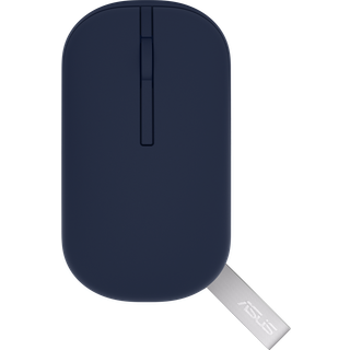 ASUS MD100 - Mus - Optisk - Blå