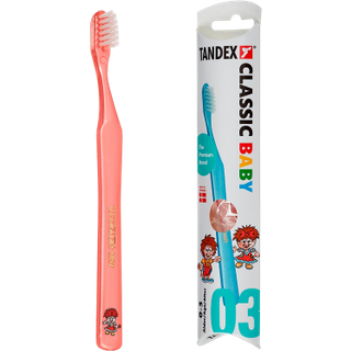 TANDEX Classic Baby 03 Soft Tandbørste Ass. Farve (1 stk)