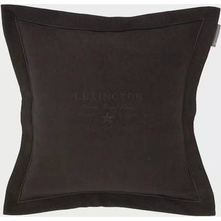 Lexington Hotel Collection Velvet Sham/ Pudebetræk With Embroidery Dark Grey