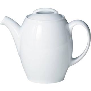 White By Denby Teapot -